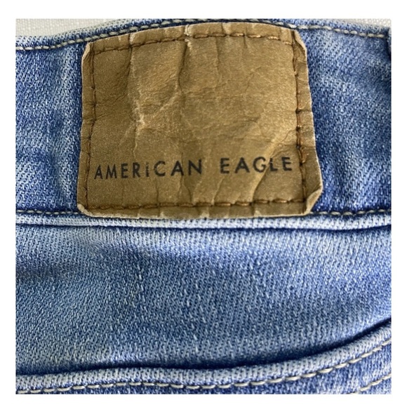 American Eagle Women’s Skinny Straight Jeans 10 R Next Level Stretch - Picture 10 of 16